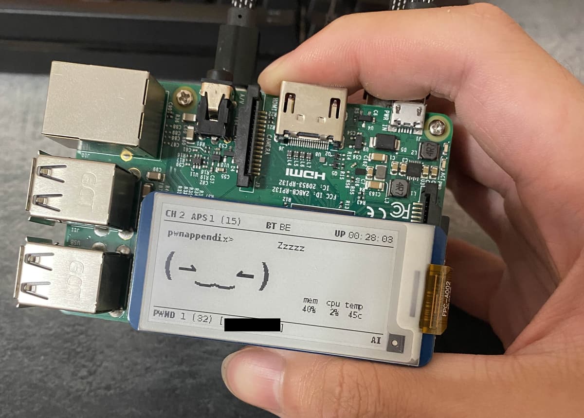 Pwnagotchi WiFi Hacking on Raspberry Pi π